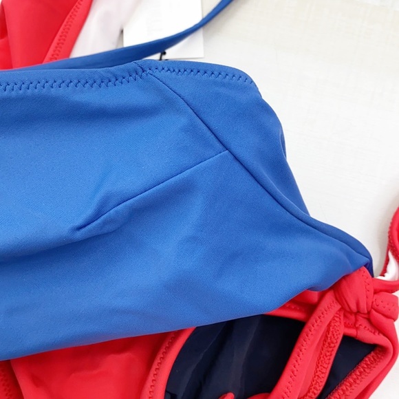 SOLID & STRIPED Matilde Swimsuit In Red/slate NWT - Picture 6 of 12